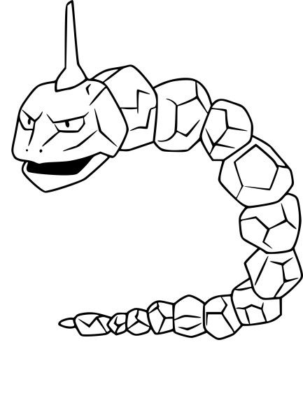 Dessin Pokémon Onix / Pokemon - Brock Coloring Page 01 intérieur Coloriage 123 Go,