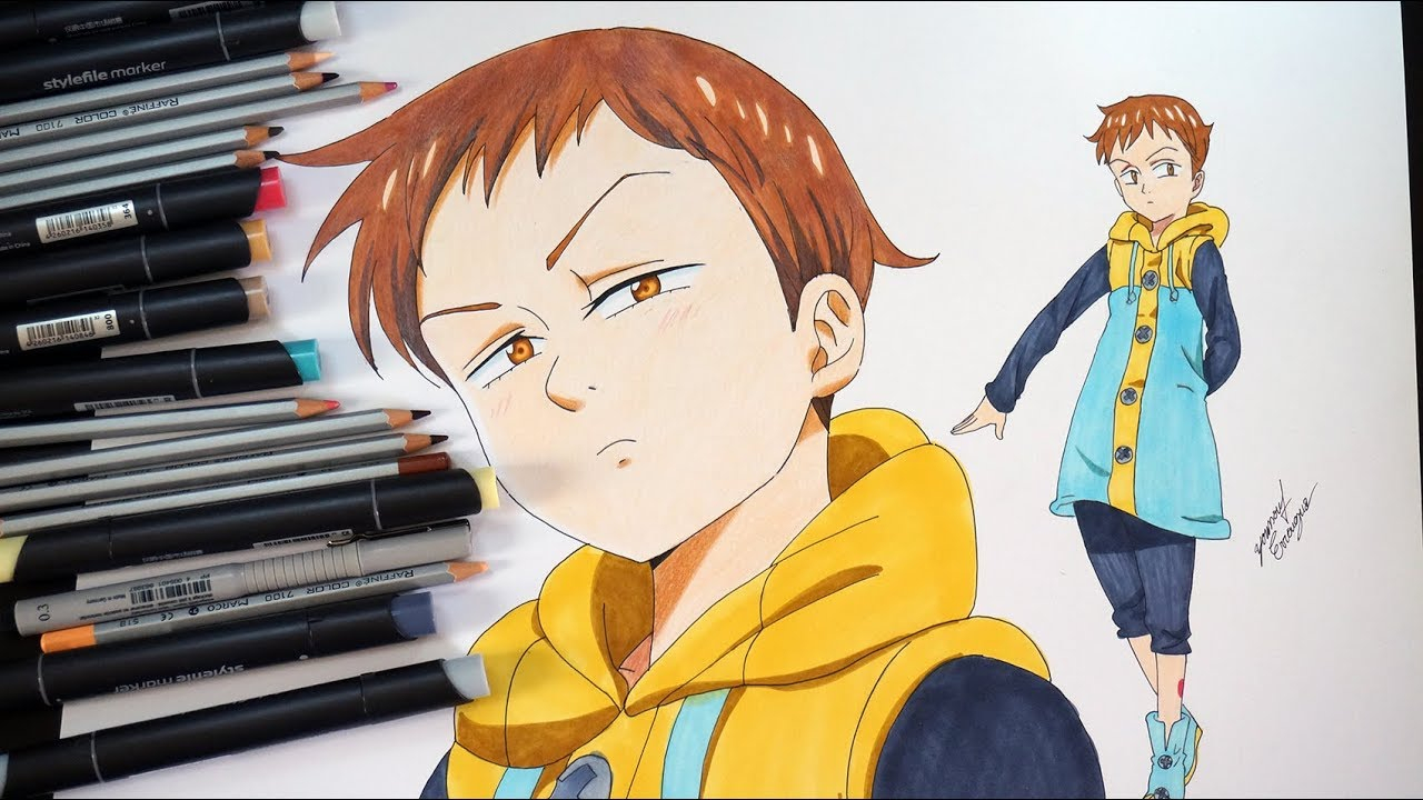 Dessin Seven Deadly Sins / Tuto Dessin Commenté Meliodas intérieur Dessin Youssouf Errougua,