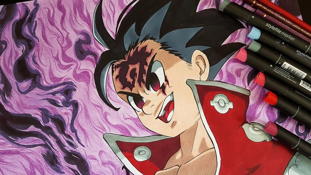 Dessin Seven Deadly Sins / Tuto Dessin Commenté Meliodas intérieur Dessin Youssouf Errougua,