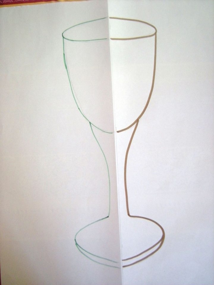 Dessin Simplifié &quot;D'Un Verre À Pied&quot; - Domi Dessins Et encequiconcerne Coloriage Dessin Verre