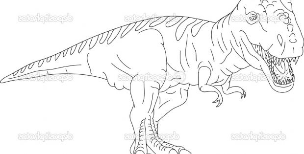 Dessin Tyranosaure Inspirant Collection Dessin T Rex Vous destiné Dessin T,