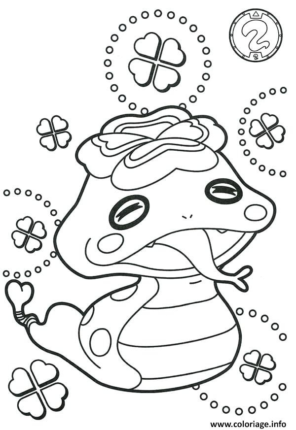 Dessin Yo Kai Watch 2 En Couleur - Choix De Couleur serapportantà Coloriage Yo Kai Watch