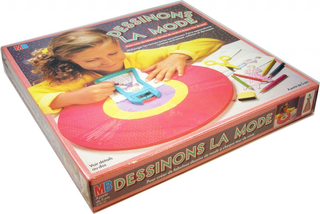 Dessinons La Mode - Machine À Dessiner - Mb 1990 encequiconcerne Dessinons La Mode Jeu,