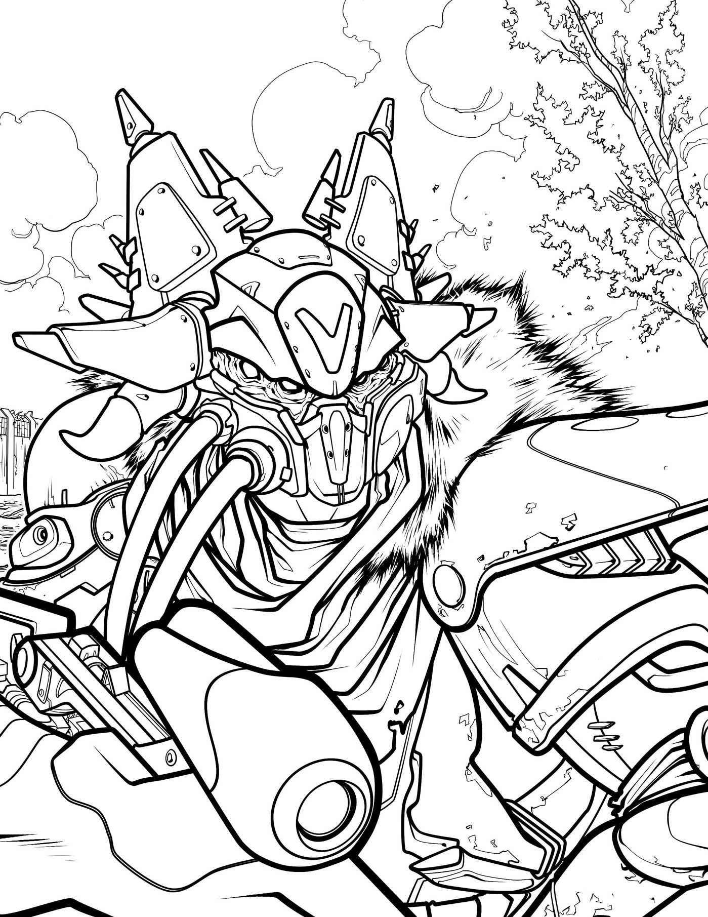 Destiny: The Official Coloring Book | Book By Bungie, Ze pour Coloriage K Way