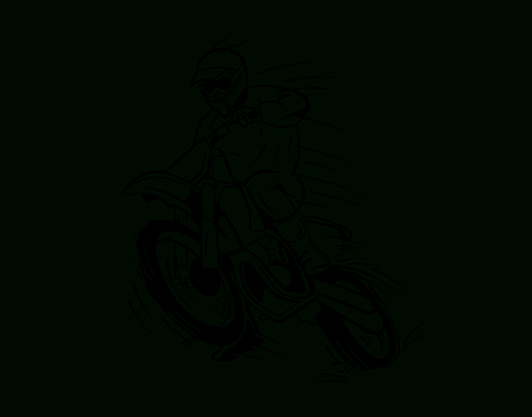 Dibujo De Moto De Motocross Para Colorear - Dibujos encequiconcerne Moto En Y Dessin