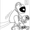 Dibujo De Wall-E Y Eva Huyendo Para Colorear | Dibujos intérieur Wall-E Dessin Facile