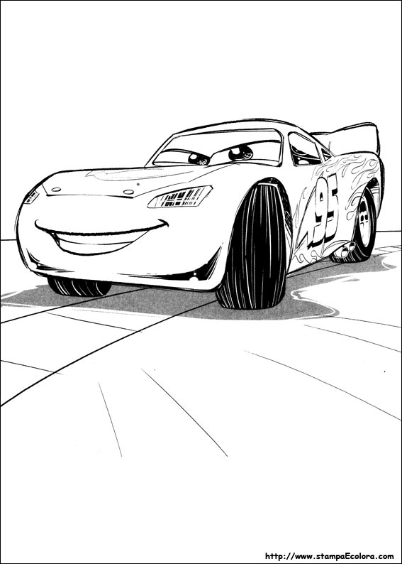 Disegni De Cars 3 destiné Cars 3 Coloriage