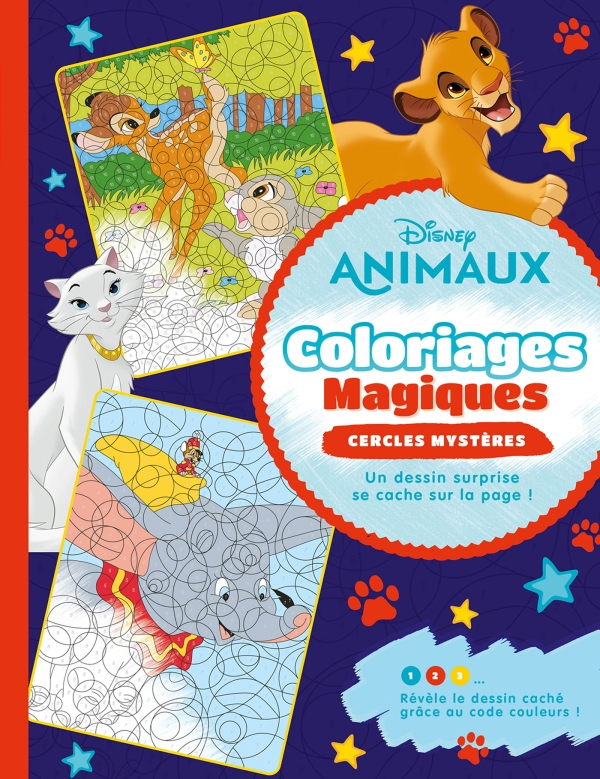 Disney - Coloriages Magiques - Cercles Mystères - Animaux concernant Coloriages Mystères Disney