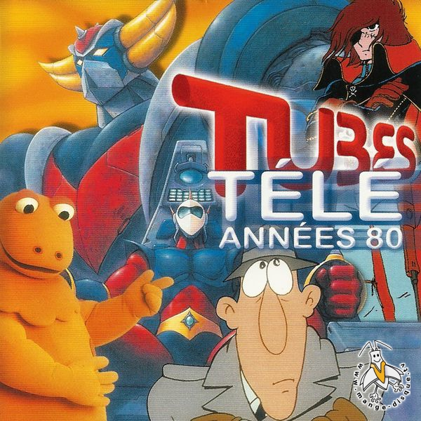 Disque Séries Tv Et Dessins Animés Tubes Télé Années 80 serapportantà Dessins Animés Années 80,