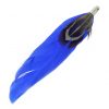 Double Plume Avec Embout 70 Mm Bleu Foncé X1 - Perles &amp; Co tout Plume G Dessin