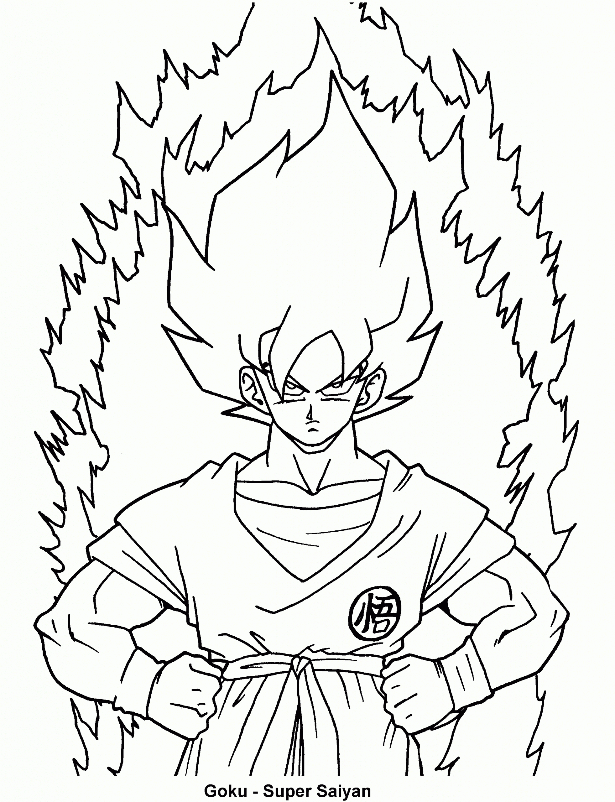 Dragon Ball Z Coloring Page Tv Series Coloring Page dedans Dessin Coloriage Dragon Ball Z