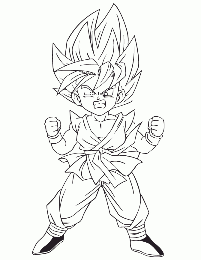 Dragon Ball Z Drawing Pictures - Coloring Home pour Dragon Ball Z Dessin Tuto,