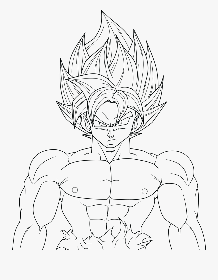 Dragon Ball Z Ultra Instinct Coloring Pages With - Easy pour Coloriage Dragon Dessin Goku Ultra Instinct