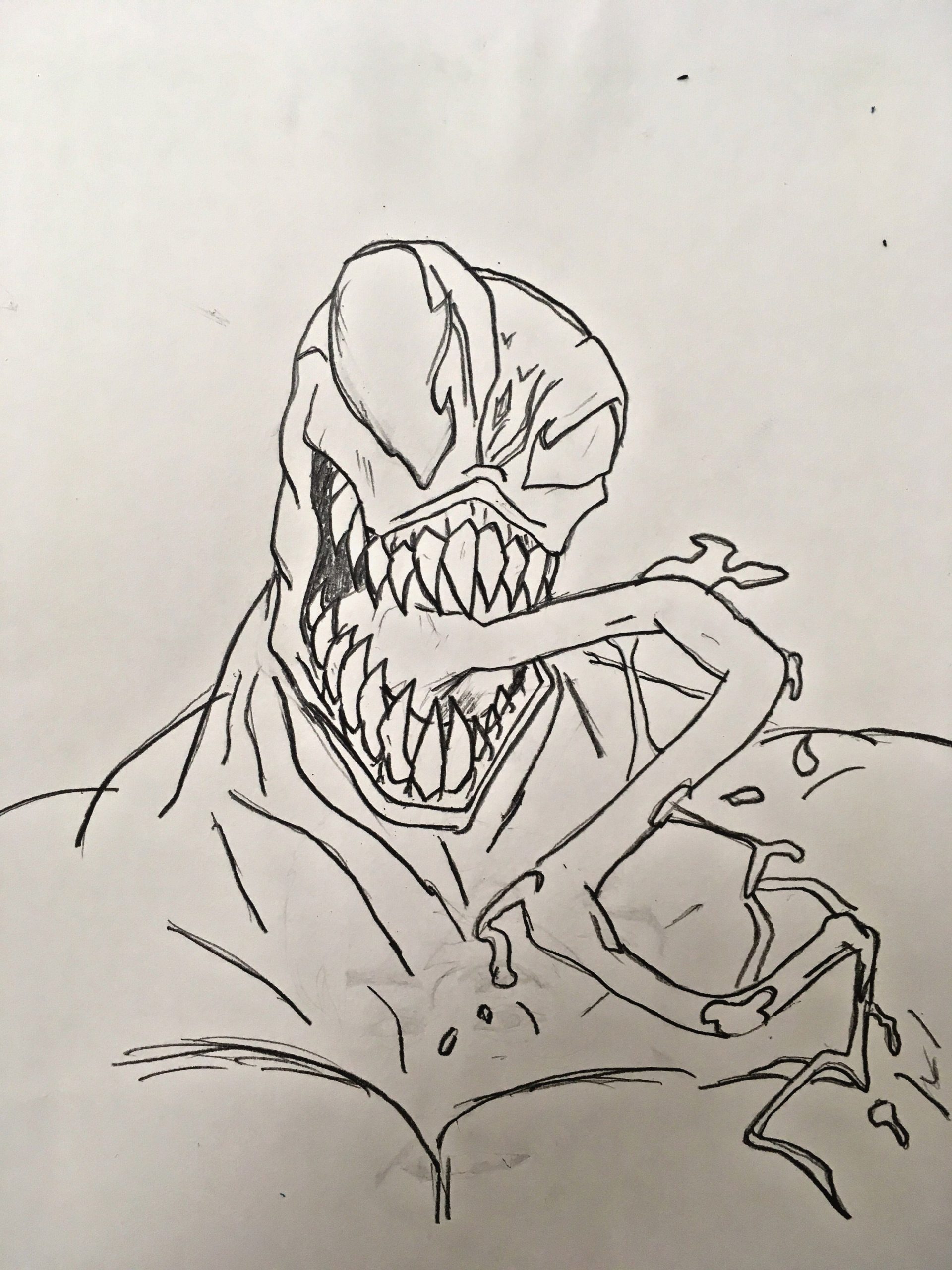 #Draws #Drawing #Venom #Sketch #Sketchs | Nerd Art, My encequiconcerne Dessin Venom,