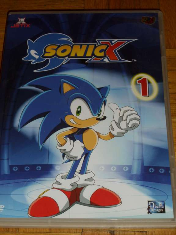 Dvd Sonic X à Dessin 1H,