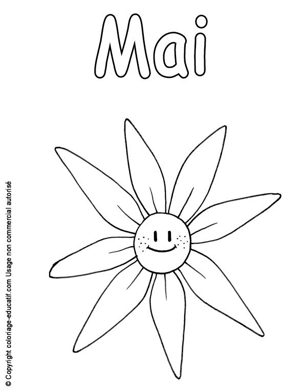 √ Coloriage Mai - Coloriage 1 Mai - Page 2 : Haul dedans Coloriage Haul,