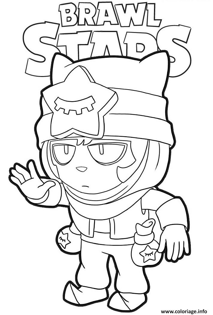 √ Desenho De Brawl Stars Para Colorir 8 Bit - Desenho De tout Coloriage Brawl Stars