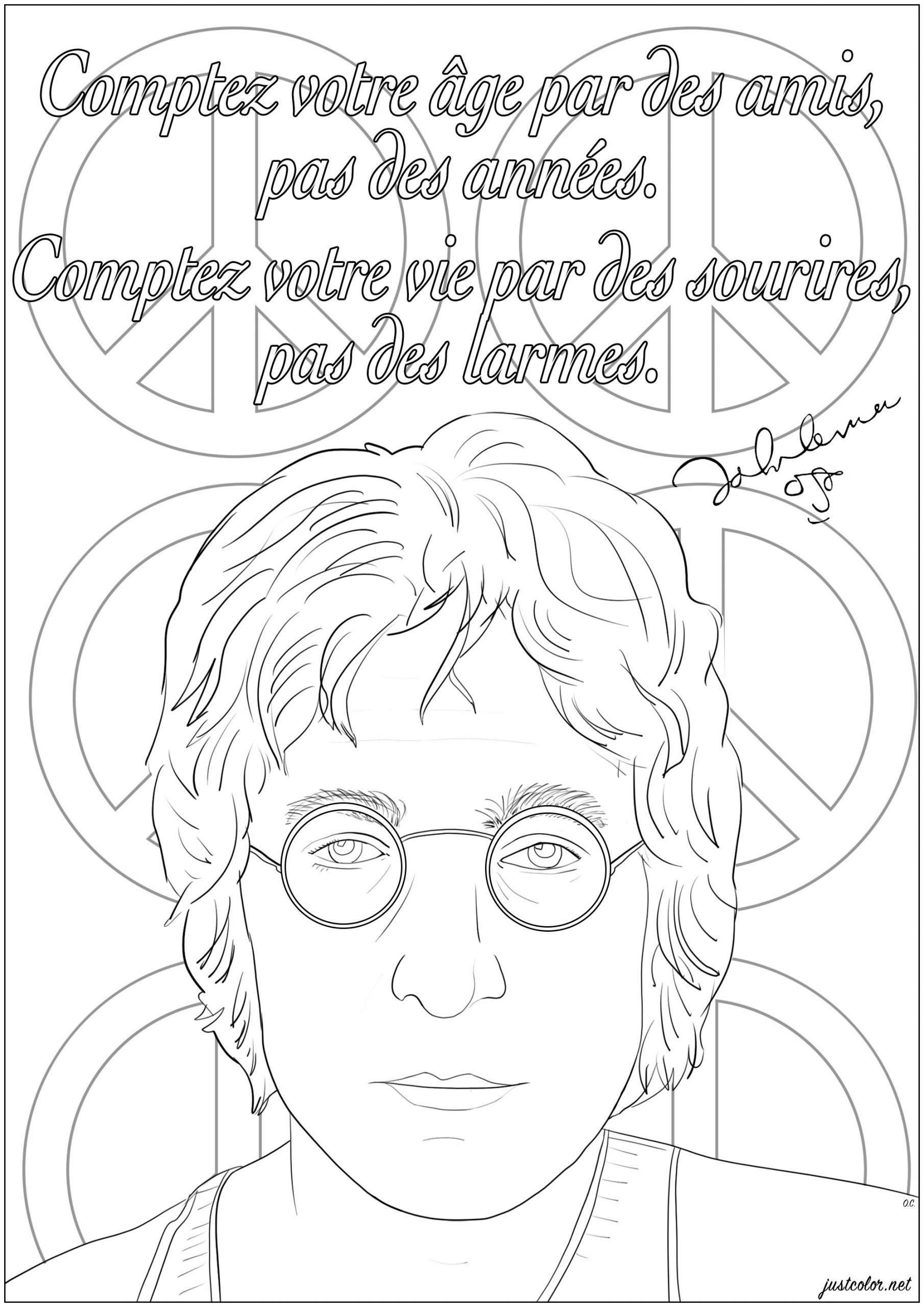 √ Télécharger Coloriage Citation A Imprimer 702853 tout Musique Zen Coloriage,