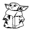 √ Terminé! Dessin Star Wars Bébé Yoda 190669 - Majutrusnhpd encequiconcerne Coloriage Yoda Bébé