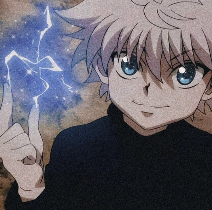 ⚡️🤍Killua Zoldyck🤍⚡️ | Fond D&amp;#039;Ecran Dessin, Dessin Animé à Dessin Kirua