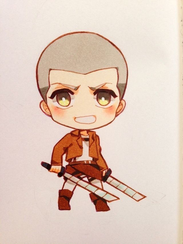 Épinglé Par H B Sur Shingeki No Kyojin | Kawaii, Drawing pour H&amp;amp;B Dessin