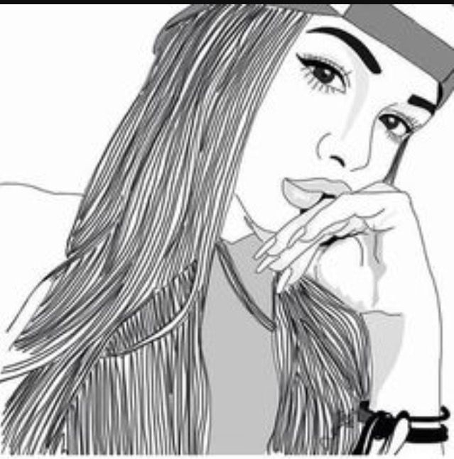 Épinglé Par Nia Sur Filles Swag Dessin ️ | Dessin tout Coloriage Dessin Fille Swag