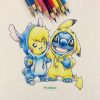 Épinglé Par Nxghtxe Sur Pokemon | Dessin Stitch, Stich concernant Dessin Stitch Zeichnen Bleistift