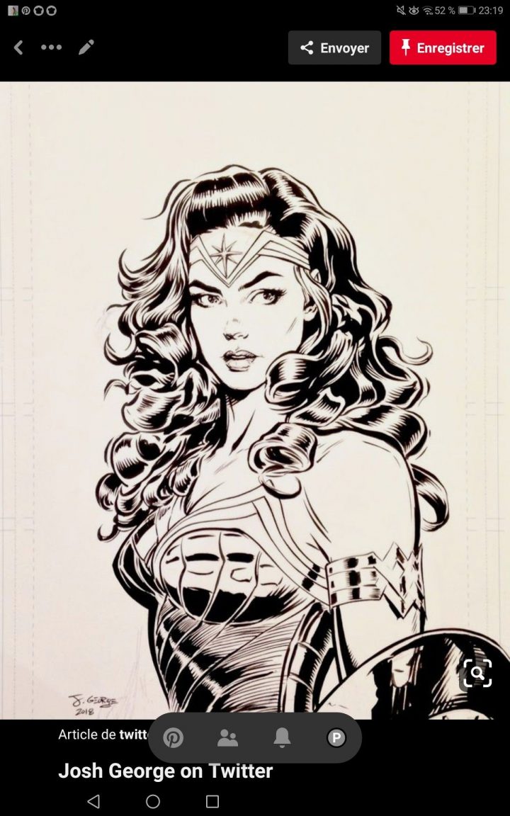 Épinglé Par Perrier Sur Dessin Wonder Woman | Dessin serapportantà Dessin Wonder Woman,