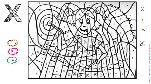 Épinglé Sur Coloriage Magique encequiconcerne Coloriage Magique Lettre R