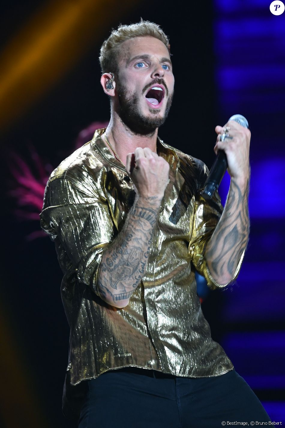 Exclusif - M Pokora (Matt Pokora) Sur Scène Pendant L intérieur M Pokora Dessin Animé,