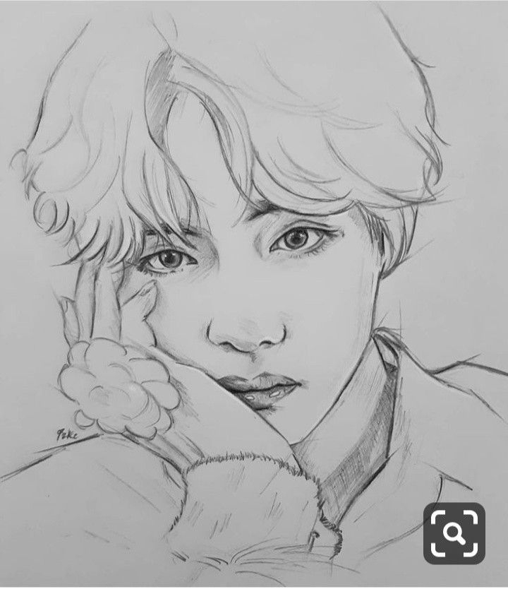 💖Bts#V#Teahyung💖 | Bts Drawings, Kpop Drawings, Drawings pour Tuto Dessin V Bts,