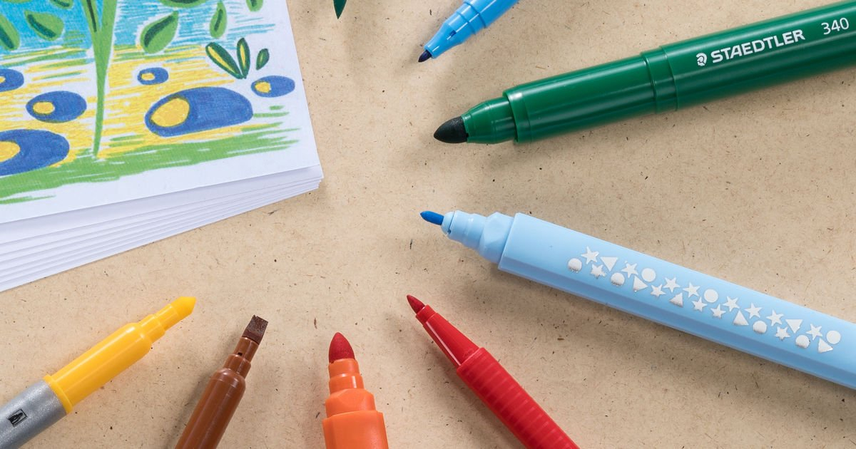 Feutres De Coloriage | Staedtler à Coloriage Avec Des Feutres,