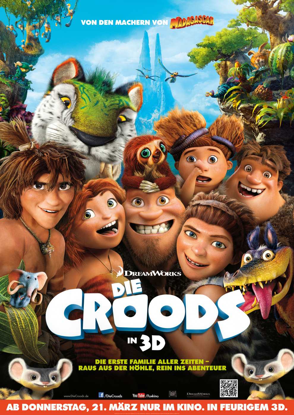 Film » Die Croods | Deutsche Filmbewertung Und encequiconcerne Dessin Anime Deutsch,