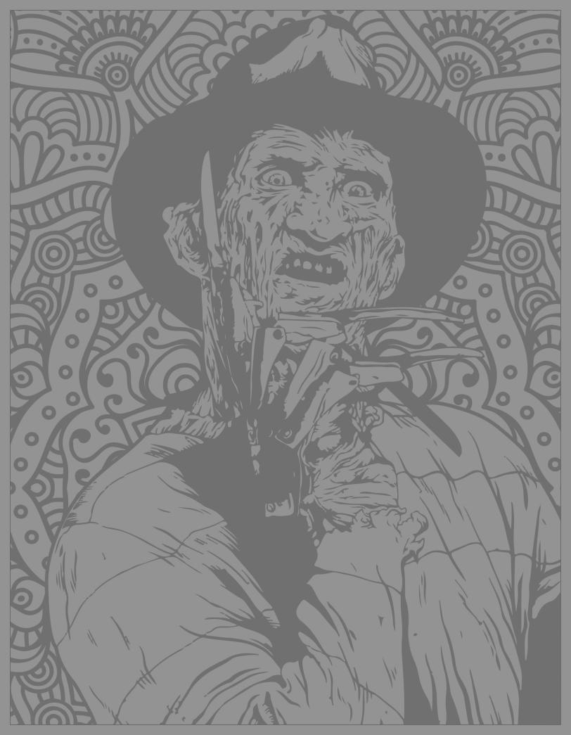 Film Horreur Freddy Krueger - Halloween - Coloriages avec Coloriage Horreur,