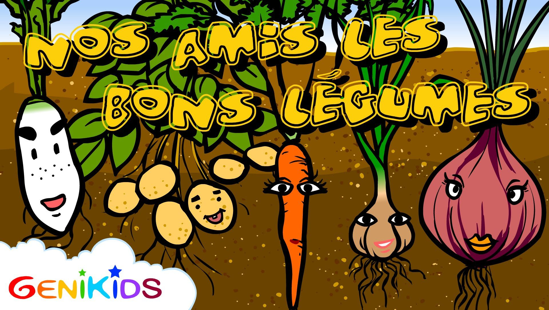 Film: Nos Amis Les Bons Légumes - Dessin Animé Éducatif pour Dessin Animé 8 Mois,