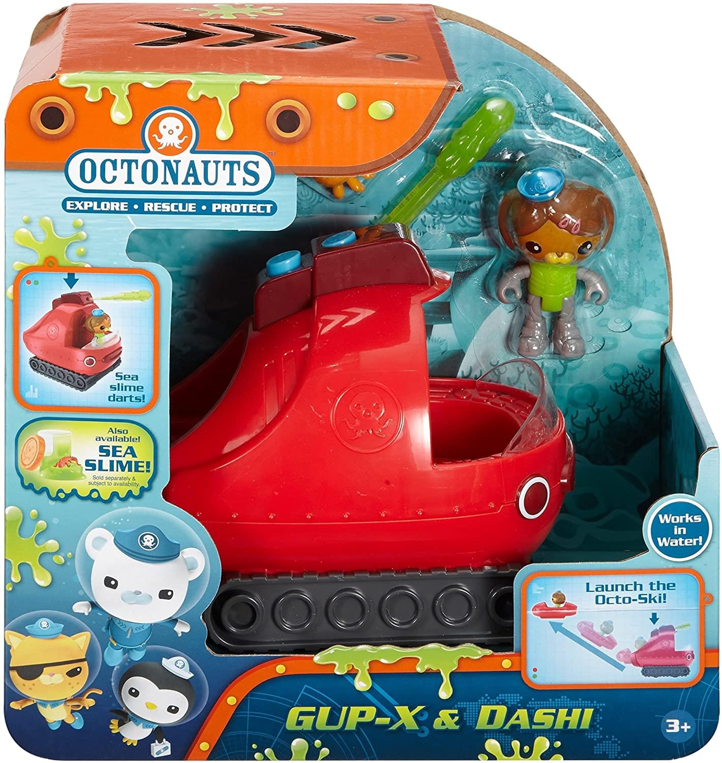 Fisher-Price Octonauts Gup-X &amp;amp; Dashi Vehicle &amp;amp; Figure intérieur Coloriage Octonauts Gup C