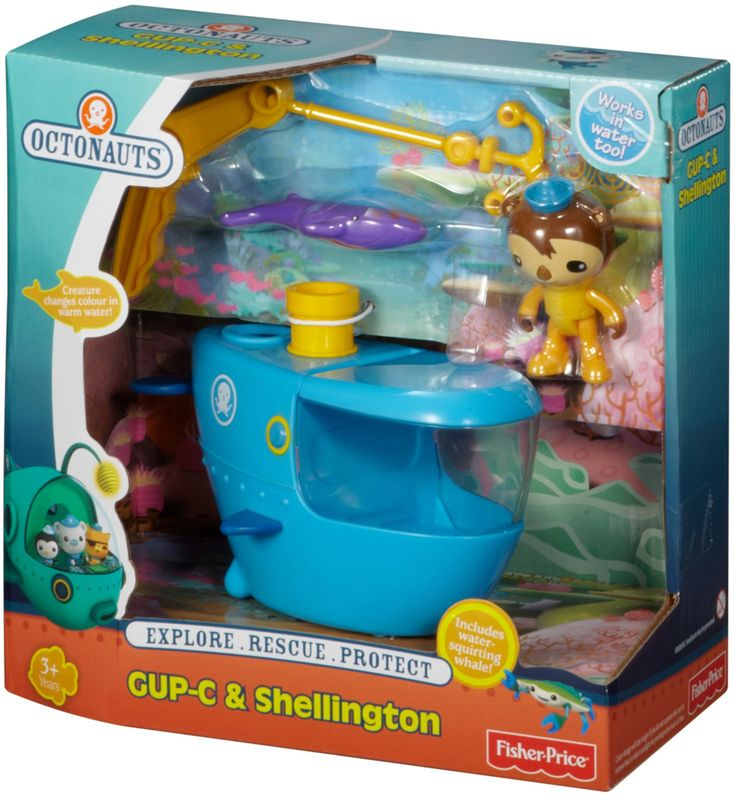 Fisherprice Octonauts Gup C And Shellington Playset à Coloriage Octonauts Gup C