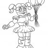 Fnaf Baby Coloring Pages Beautiful Circus Baby Fnaf Sister intérieur Coloriage Kawaii F