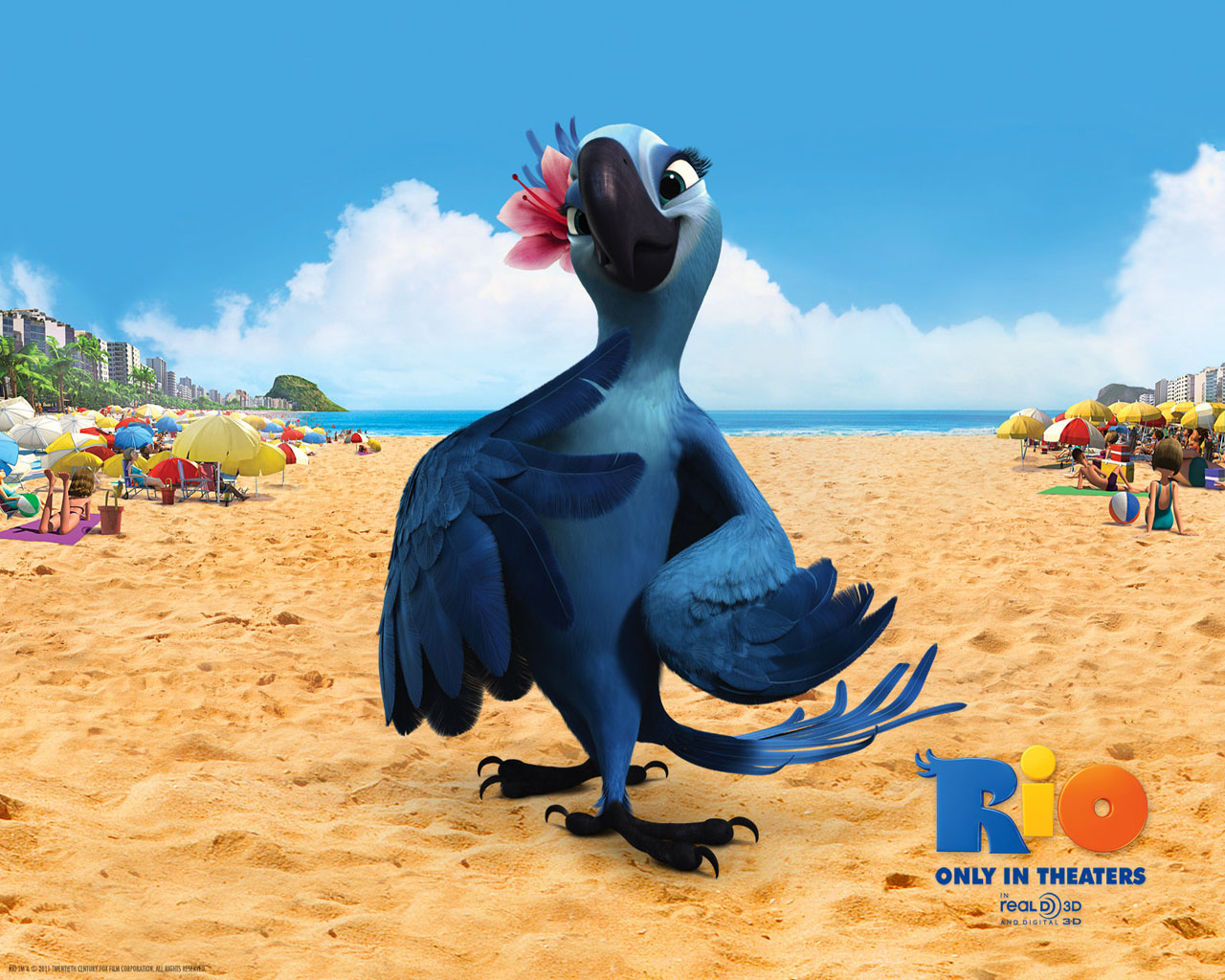 Fonds D'Écran Du Film Rio - Wallpapers Cinéma serapportantà Rio 2 Dessin Animé