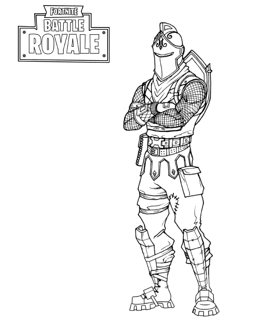 Fortnite Coloriage À Imprimer - Skin, Ikonik, Nomade serapportantà Coloriage Fortnite Saison 8