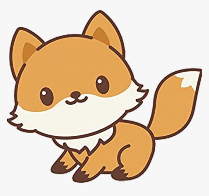 #Fox #Kawaii #Kawaiifox #Cute #Cutefox #Cartoon # concernant Dessin Kawaii Animaux