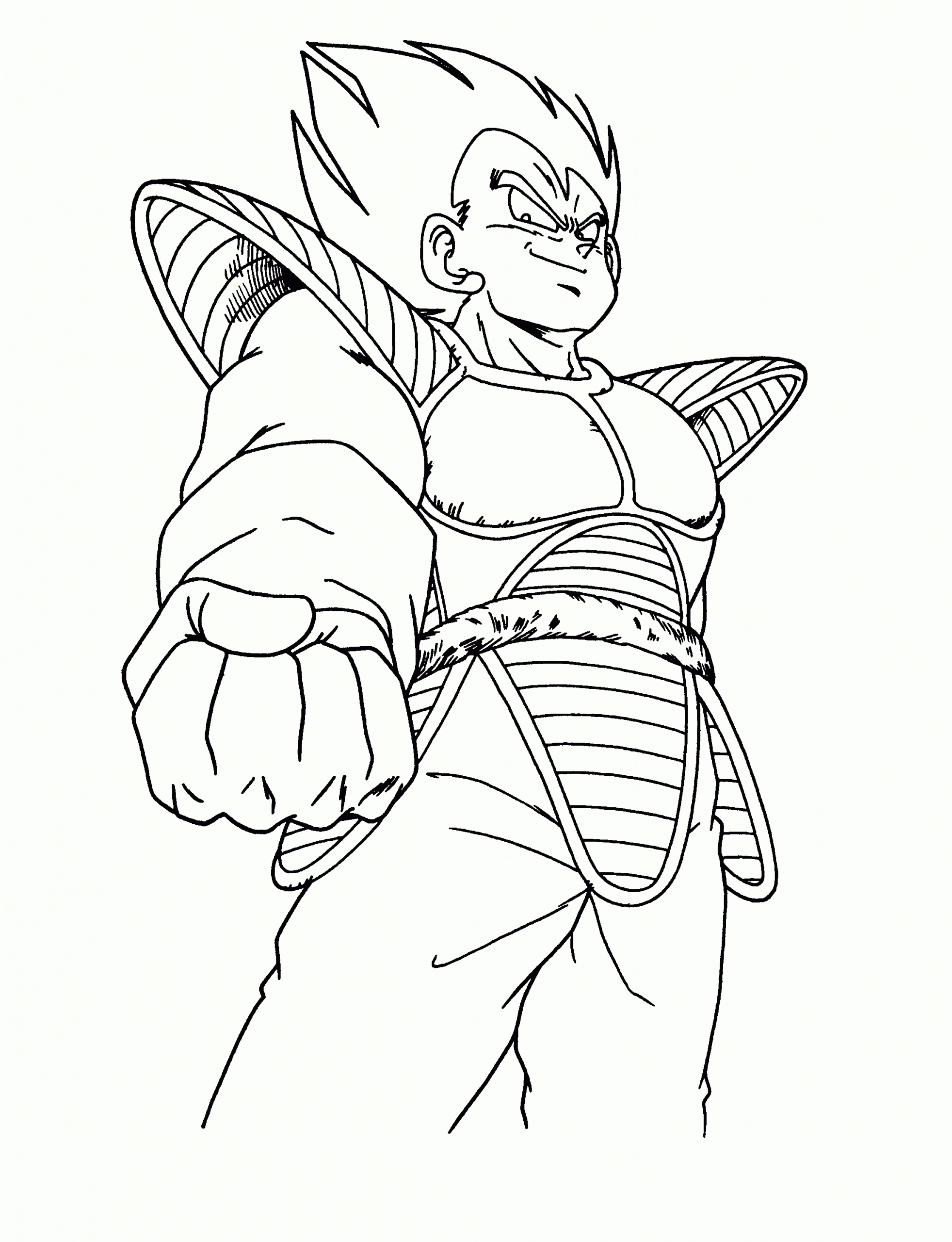 Free Printable Dragon Ball Z Coloring Pages For Kids serapportantà Coloriage Dragon Ball