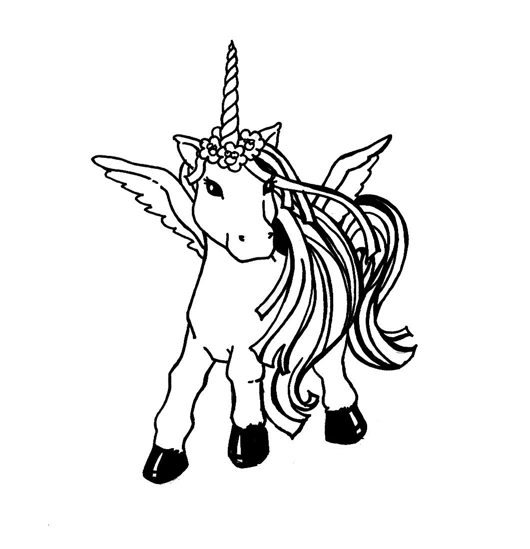 Free Printable Unicorn Coloring Pages For Kids encequiconcerne Coloriage Unicorn,