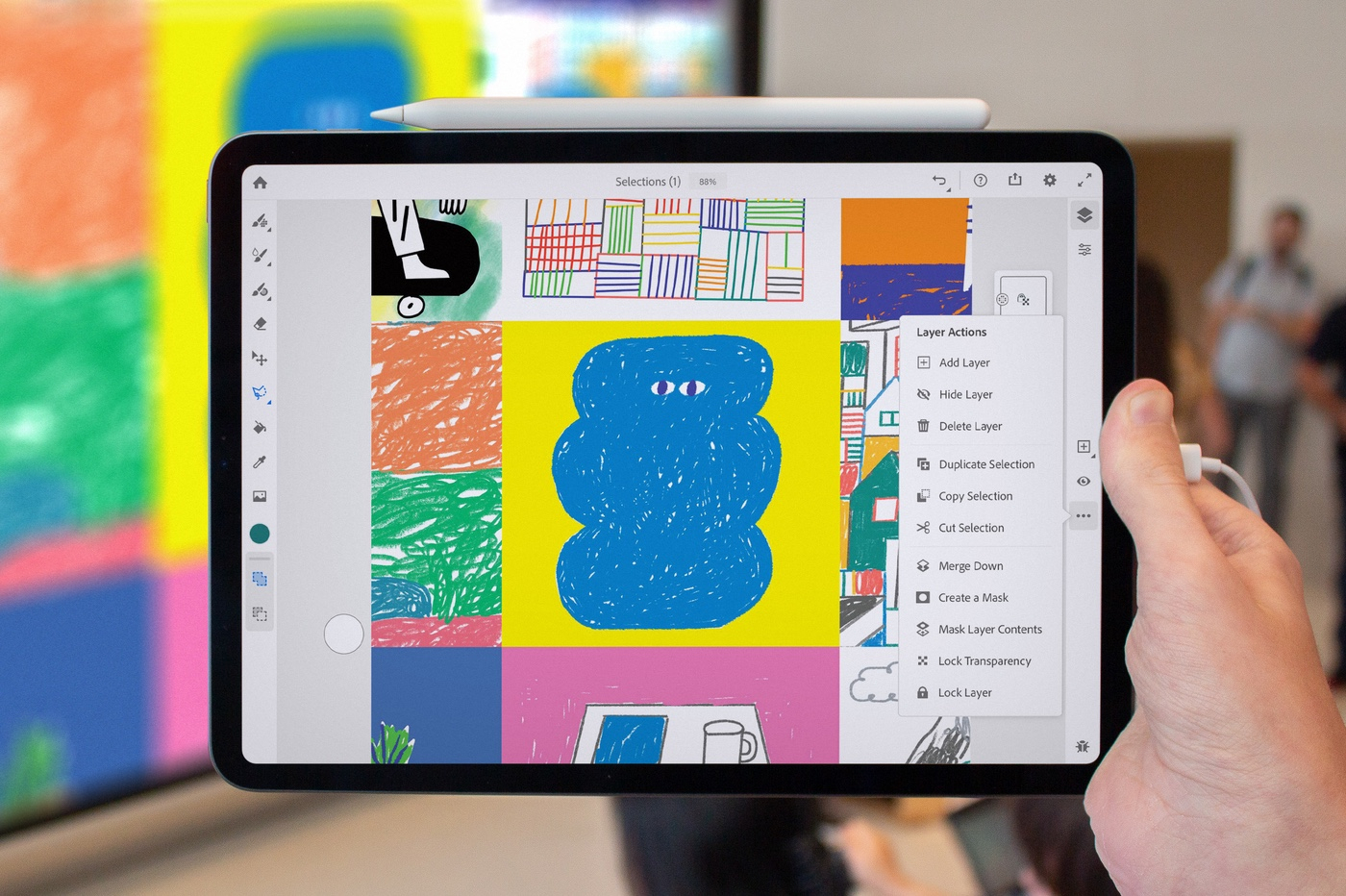 Fresco : Adobe Lance Une Nouvelle App Ipad De Dessin Et De dedans Dessin Ipad,