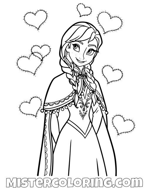 Frozen 2 Coloring Pages For Kids — Mister Coloring encequiconcerne Frozen 2 Coloriage