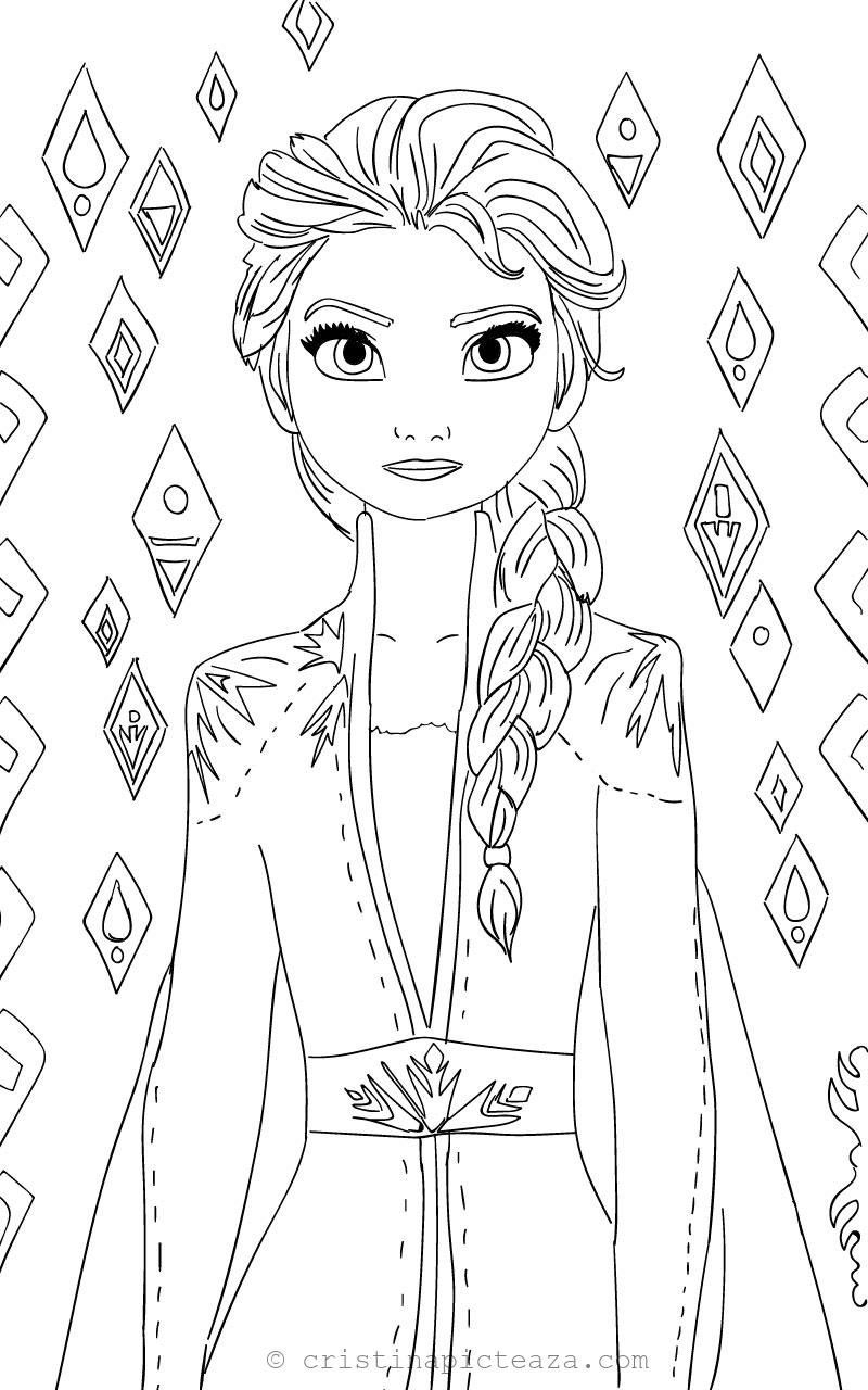 Frozen 2 Coloring Pages In 2020 | Elsa Coloring Pages dedans Frozen 2 Coloriage