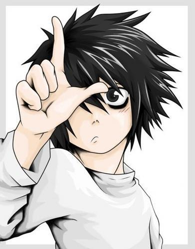 Galeria De Imagens-L Death Note à L Dessin Death Note