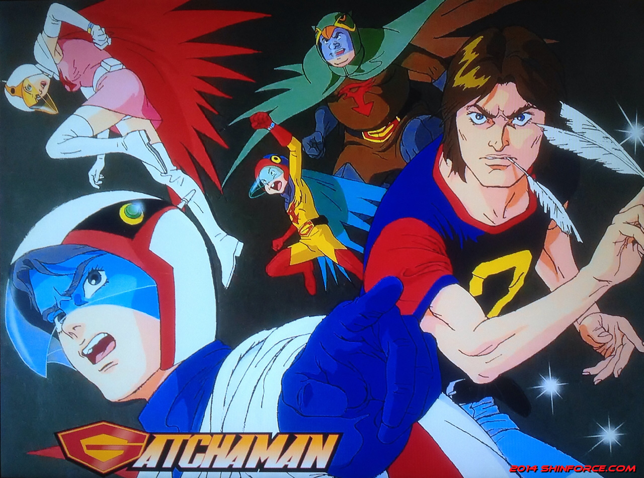 Gatchaman (Series) Artwork / Battle Of The Planets / G avec Force G Dessin Animé,