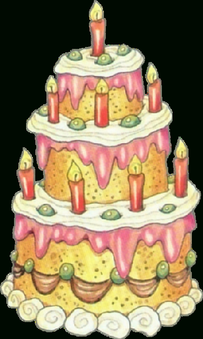 Gâteau D&amp;#039;Anniversaire : Dessin intérieur Dessin D&amp;#039;Anniversaire,