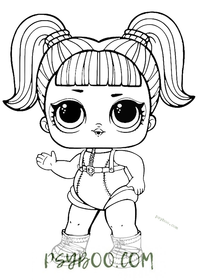 Glamstronaut L.o.l. Surprise 3 Wave 2 Coloring Page ⋆ Free concernant Dessin O,